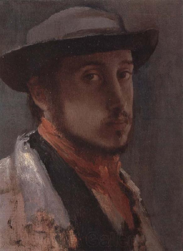 Edgar Degas Self-Portrait Spain oil painting art